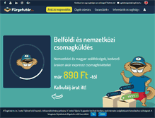 Tablet Screenshot of furgefutar.hu